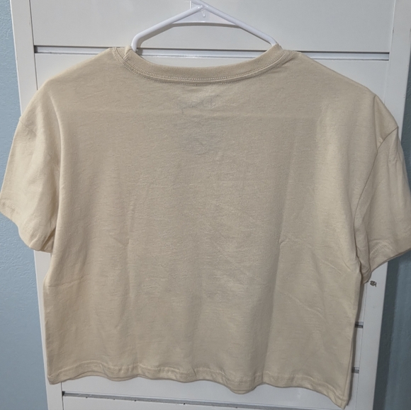 Disney Aristocats Beige Cat Crop Top - Picture 3 of 4